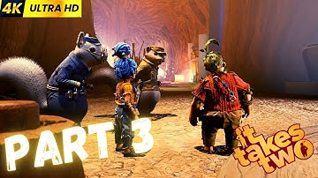 IT TAKES TWO Gameplay Walkthrough Part 3 -How to Beat the Shield Wasp- (FULL GAME)