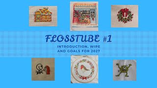 FLOSSTUBE #1 | Introduction, WIPs and Goals for 2027