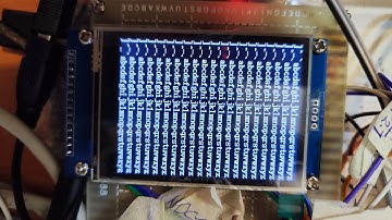 ILI9341 LCD Test driven by STM32F103