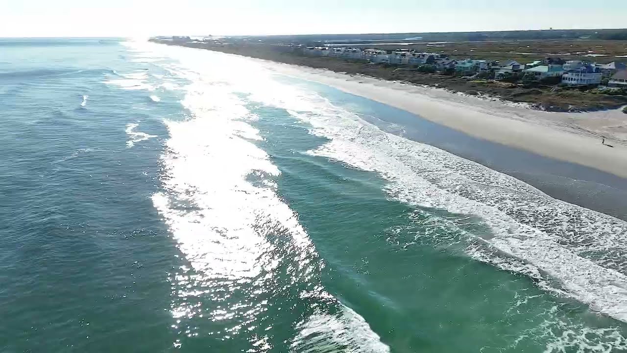 Drone Cinematography | Empty Beach 002 | Wrightsville Beach, North Carolina | Brinker Media House