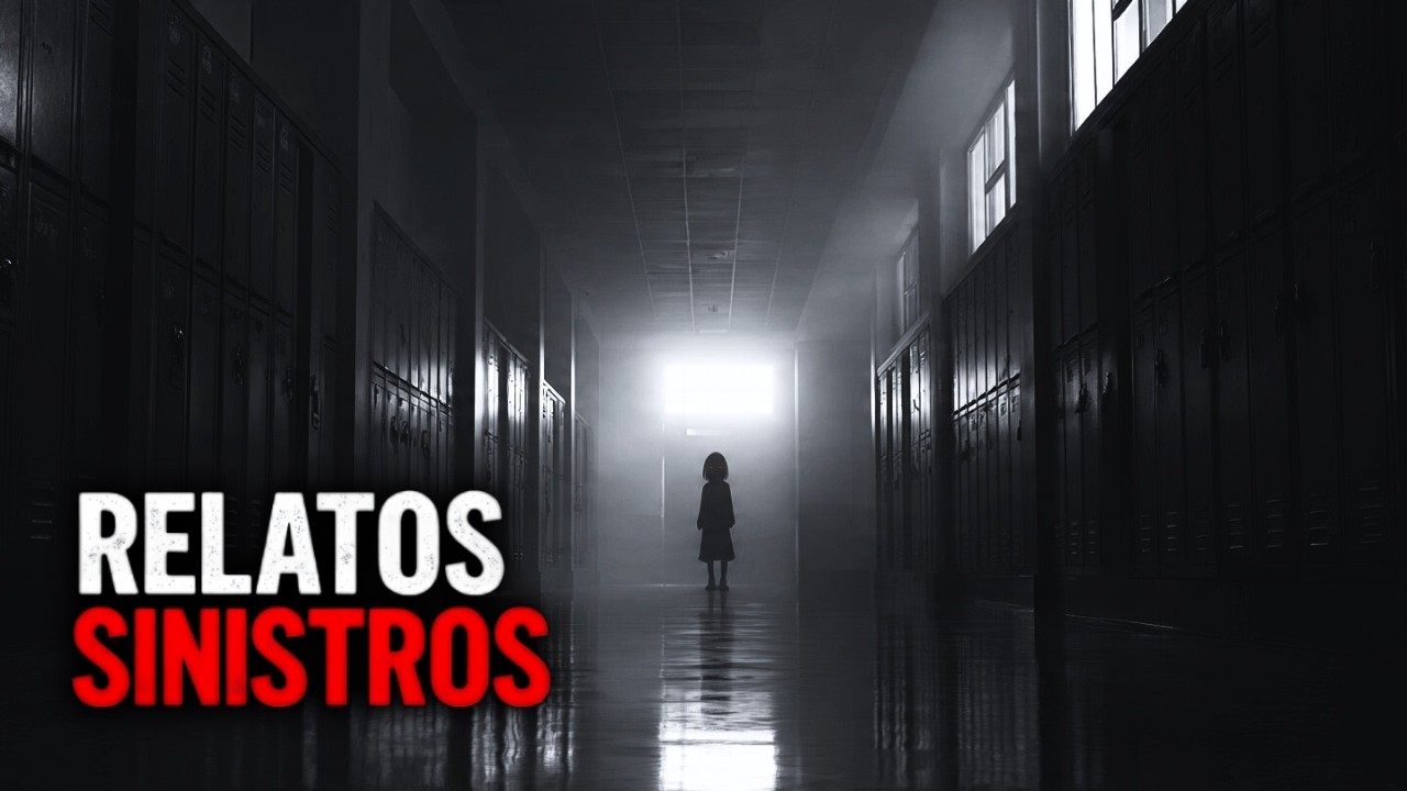 4 HISTÓRIAS DE TERROR PERTURBADORAS EM ESCOLAS | RELATOS SINISTROS DE ALUNOS VIGIAS E PROFESSORES
