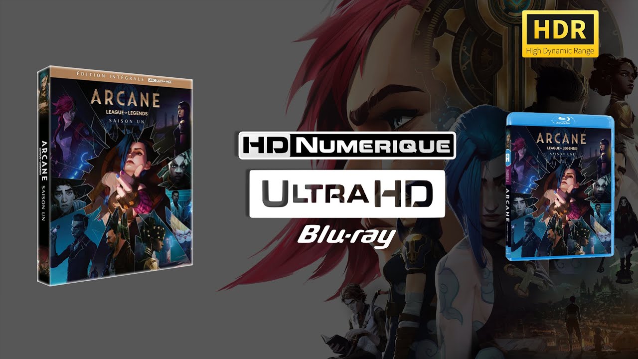[HDR Required] Arcane (League of Legends) - Season 1 : 4K Ultra HD vs Blu-ray Comparison