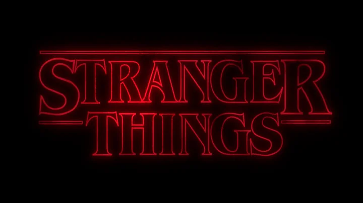 STRANGER THINGS - Opening Animation in Blender