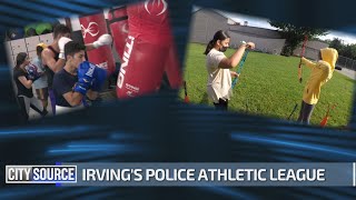Irving's Police Athletic League program