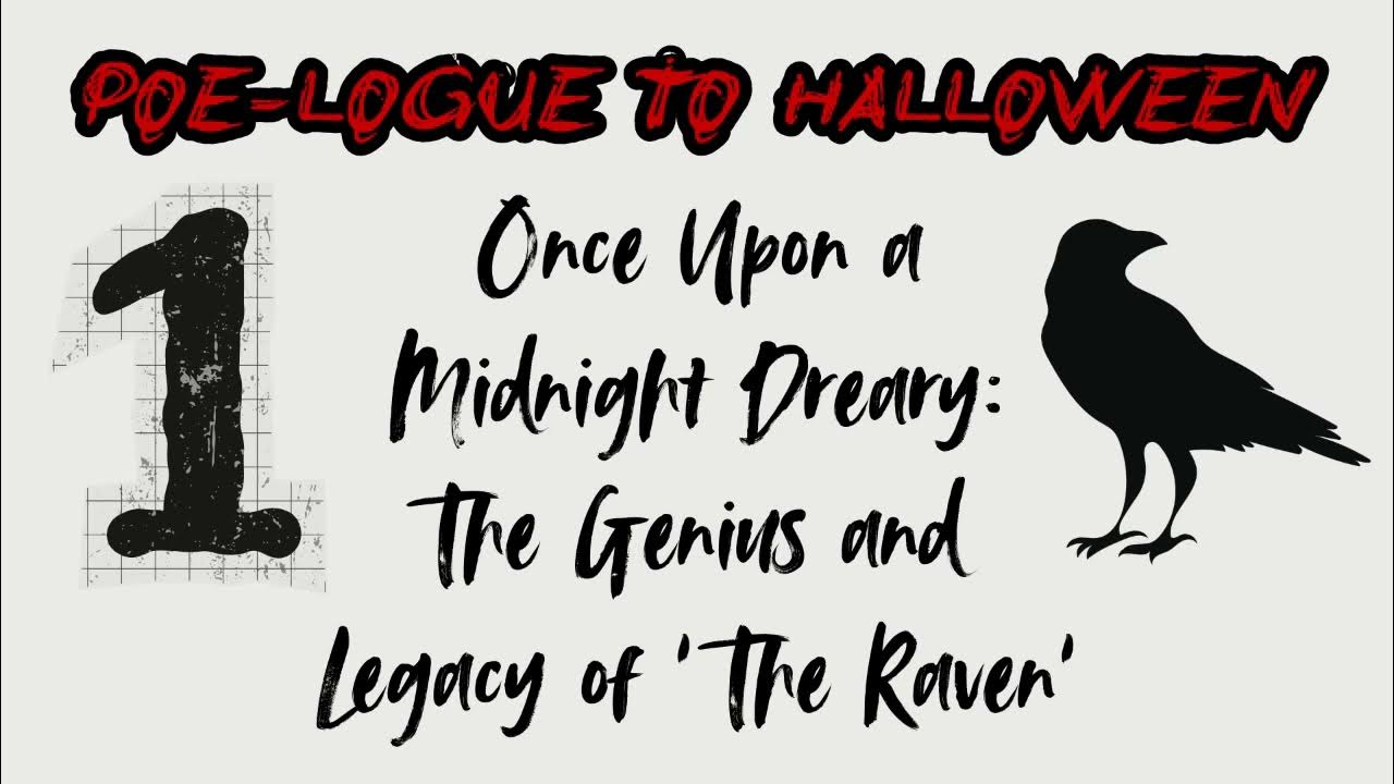 Who Sings Once Upon A Midnight Dreary Once Upon a Midnight Dreary - YouTube