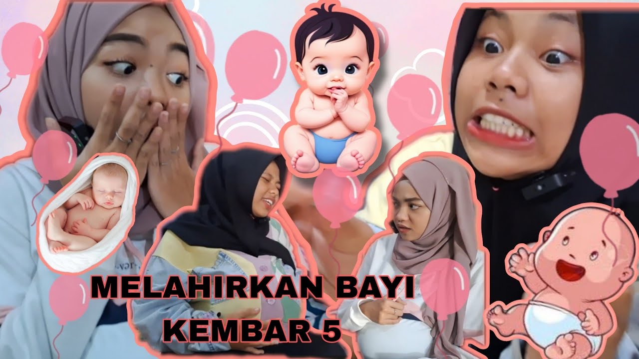 DRAMA BUNGA RAKUS KAGET MELAHIRKAN BAYI KEMBAR 5😱