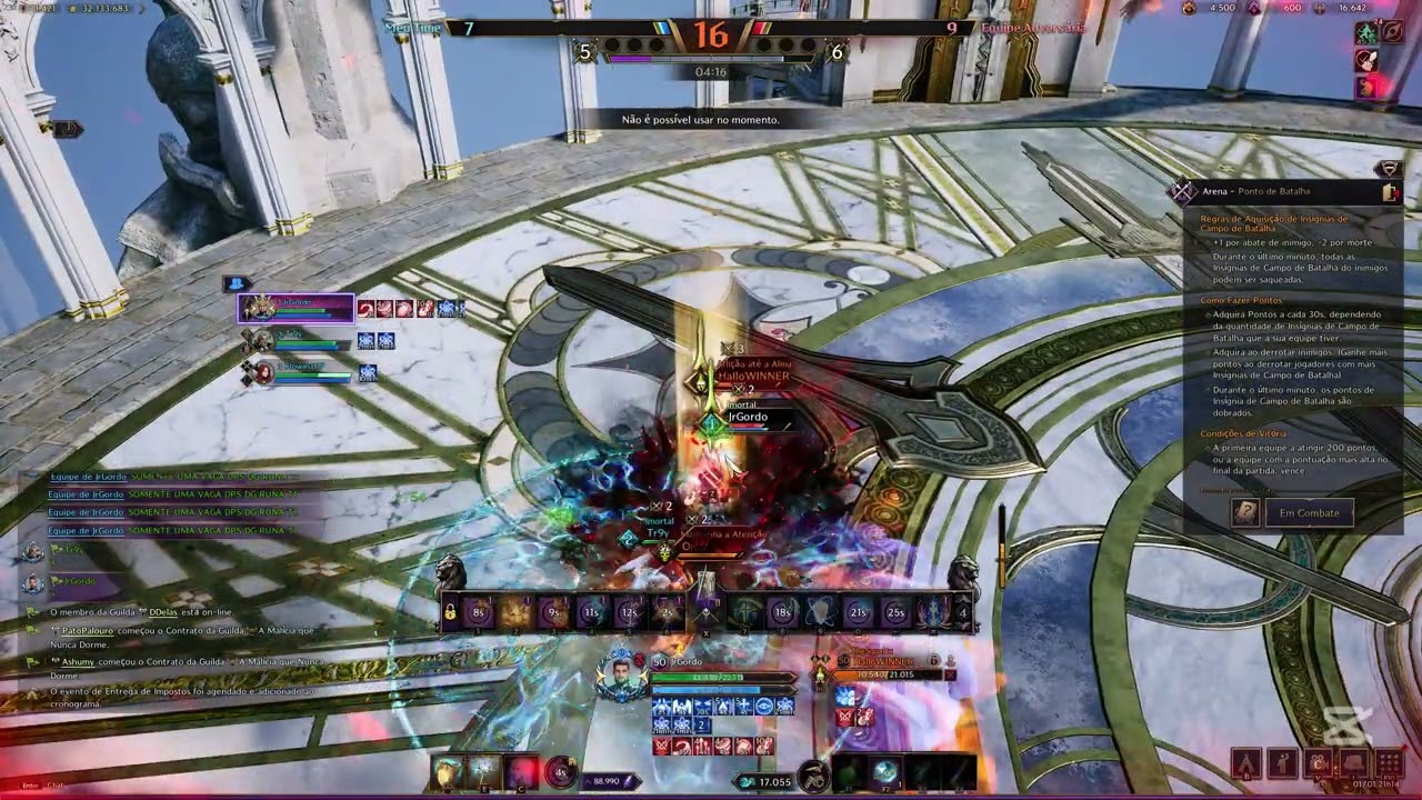 Arena TL Team Mach Ranked Staff + Wand 4300 GS - Tr9y e Flowestt