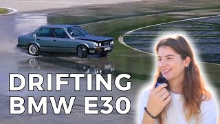 We went drifting in a BMW E30 | car meet Austria | 4K | KiaraShifts