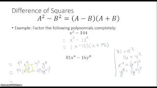P5 Special Forms and Repeated Factoring