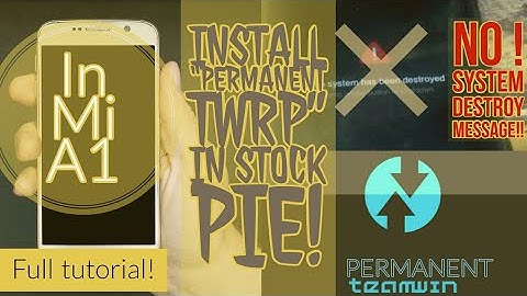 PERMANENT TWRP FOR STOCK PIE! {MIA1}