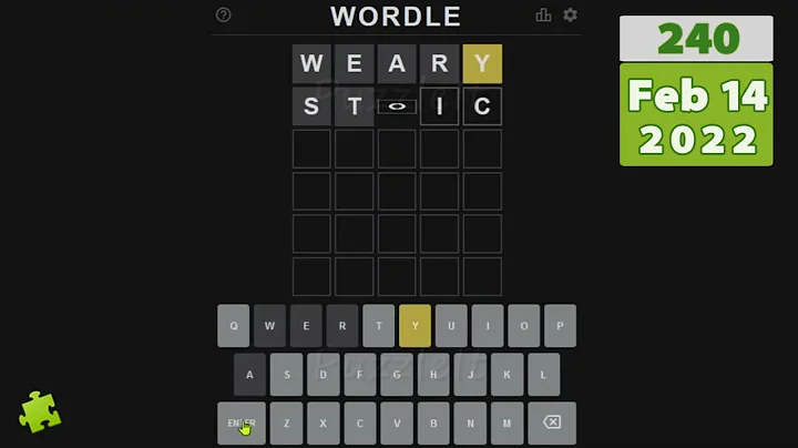 Wordle Daily Word February 14, 2022 | Word of the Day | Wordle #240