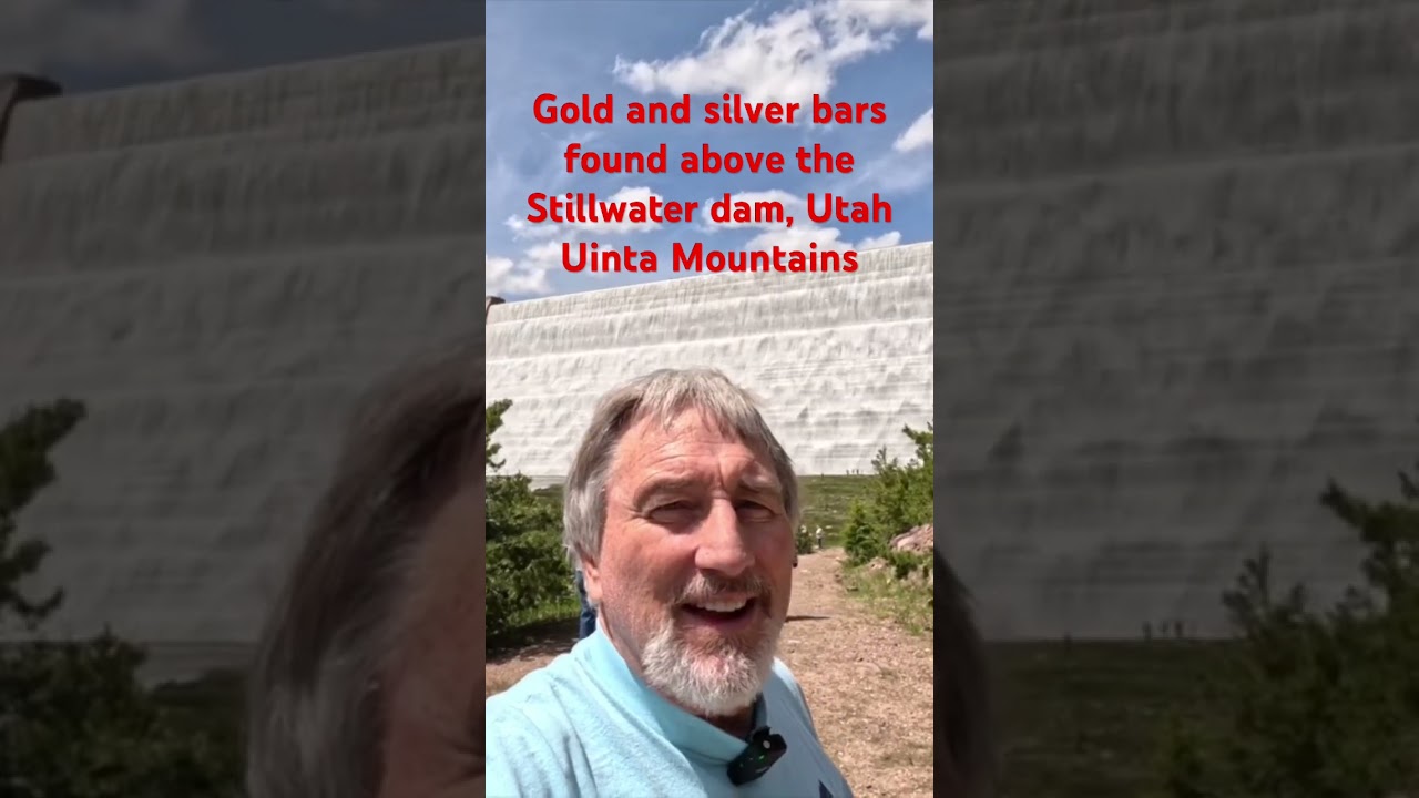 Gold and silver bars found in a Spanish vault in the Utah Uinta Mountains above Rock Creek
