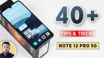 Infinix Note 12 Pro 5G Tips & Tricks | 40+ Special Features - TechRJ