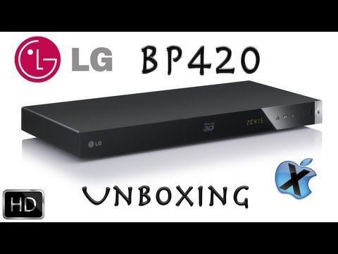 LG BP420 Bluray Player Unboxing [Deutsch/Full-HD]