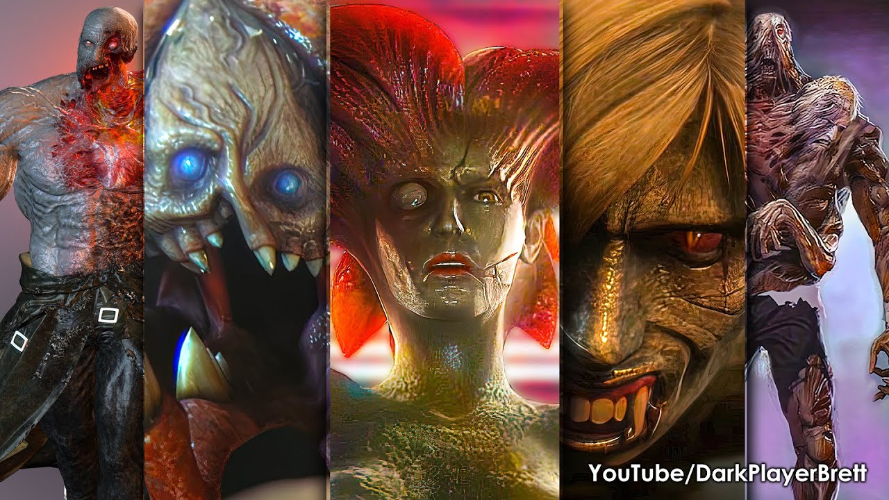 Resident Evil The Darkside Chronicles - Все боссы (на английском) [2K]