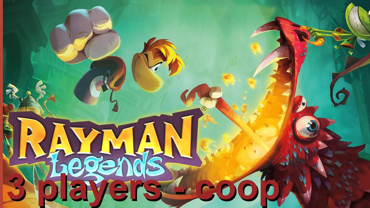 excentrisk Hovedsagelig Glad Rayman Legends - 3 players - Gameplay - YouTube