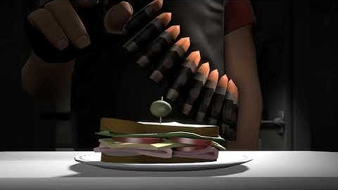 The Sandvich....(SFM animation spline pass 1)