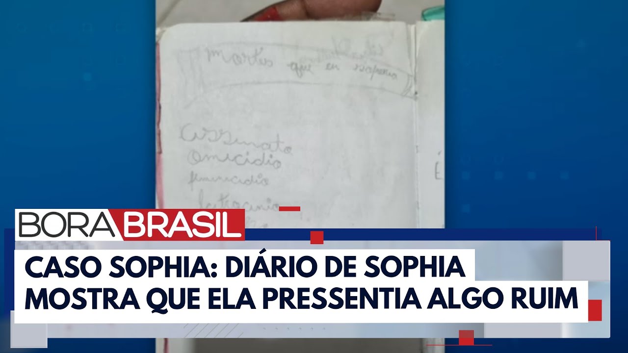 Caso Sophia: pai de menina morta encontra diário com lista de crimes | Primeiro Impacto (31/05/24)