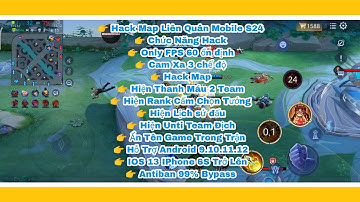 Slimz #5 | Hack Map Liên Quân Mobile Mùa 24 | Antiband 99% Bypass An Toàn Cho Nick Chính