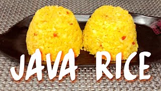 HOW TO COOK JAVA RICE | YELLOW FRIED RICE | FILIPINO TASTE