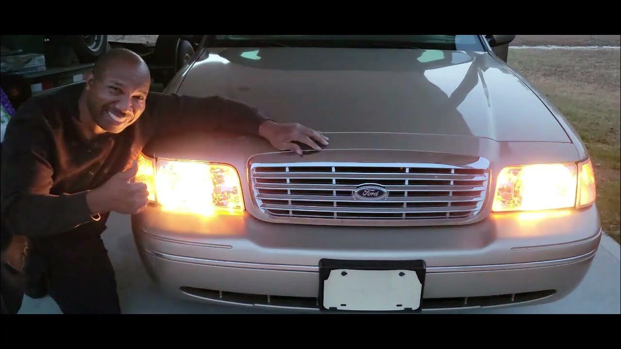 Ford Crown Victoria Headlight Assembly Replacement - YouTube