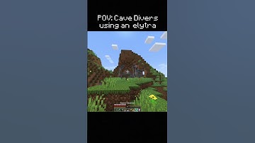 POV: Cave Divers in Minecraft #shorts
