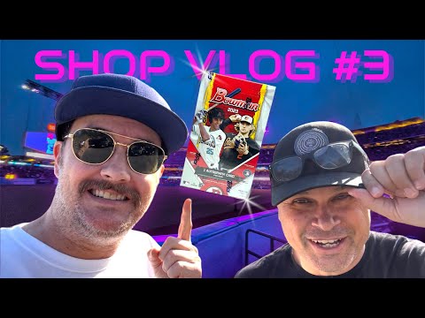 OPENING A $300 BOX AT A DODGER GAME!! • 2023 Shop Vlog #3