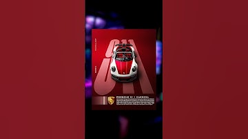 Porsche 911⚡#posterdesign #automobile #tutorials #graphicdesign #photoshop #cars #shortvideo #youtub