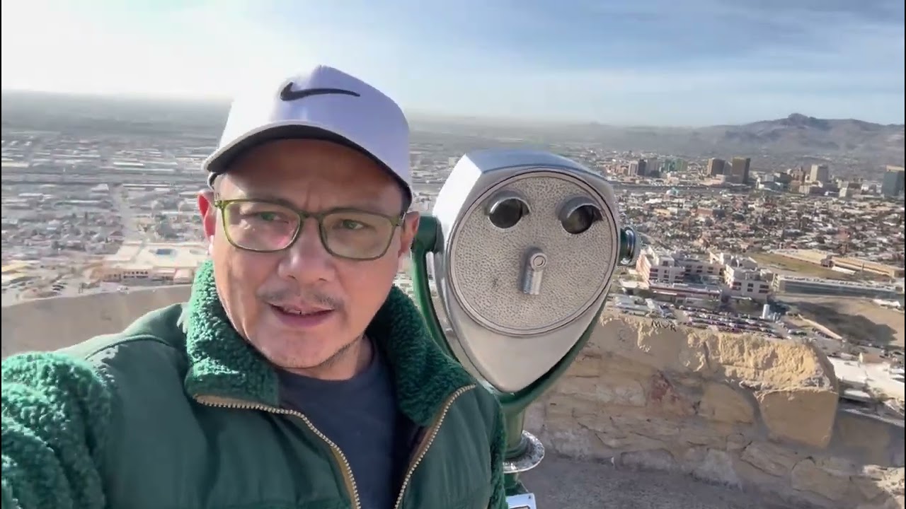 Taking time out at Murchison Roger’s Park  in El PASO & enjoying exhilarating scenic view