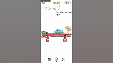 Brain Out Level 32 Drive the car to the road sign | Wise Wasi | Brain Out – Can you pass it? |