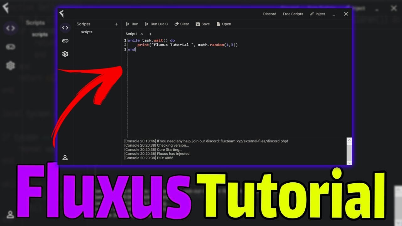 Инжектор для роблокс fluxus