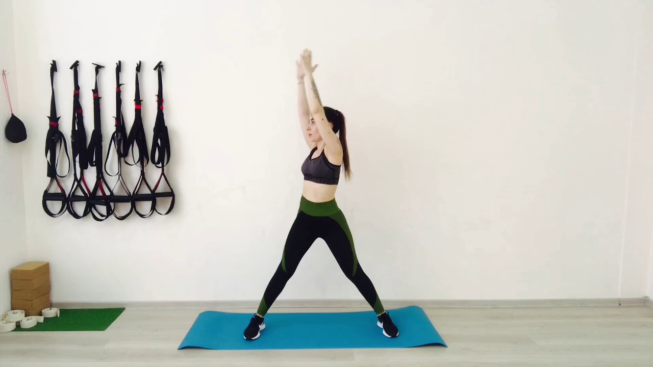 Табата видео тренировка для женщин дома