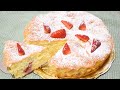 Torta alle fragole e panna nellimpasto velocissima