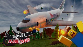 Survive A Plane Crash 1 05 Official Trailer Youtube - survive a plane crash roblox wiki