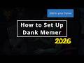 How To Set Up Dank Memer in 2026! (Complete Beginner Guide)