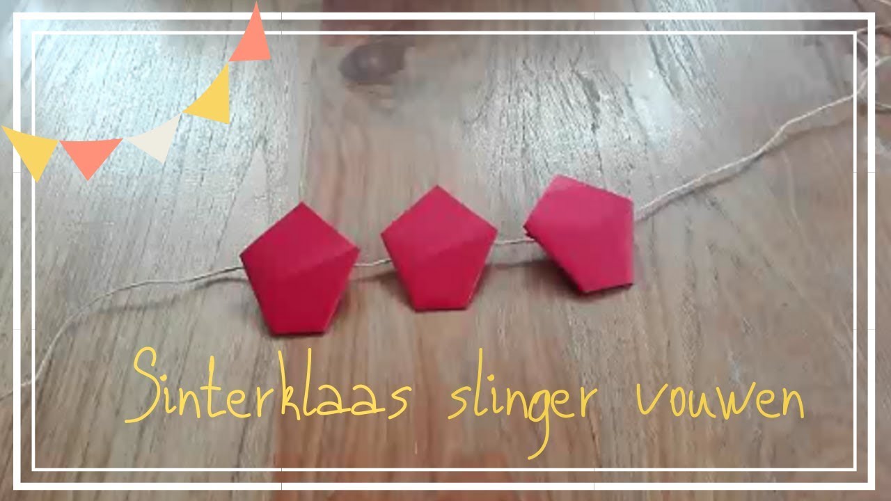 HOW TO: ZELF EIGEN SINTERKLAAS VERSIERING - YouTube