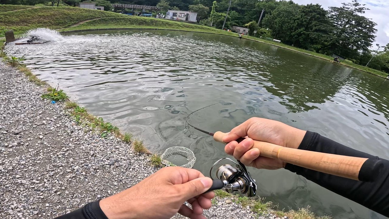 【岐阜の人気釣り場】フィッシングキャンプエリア瑞浪で本気のトラウト狙い！
