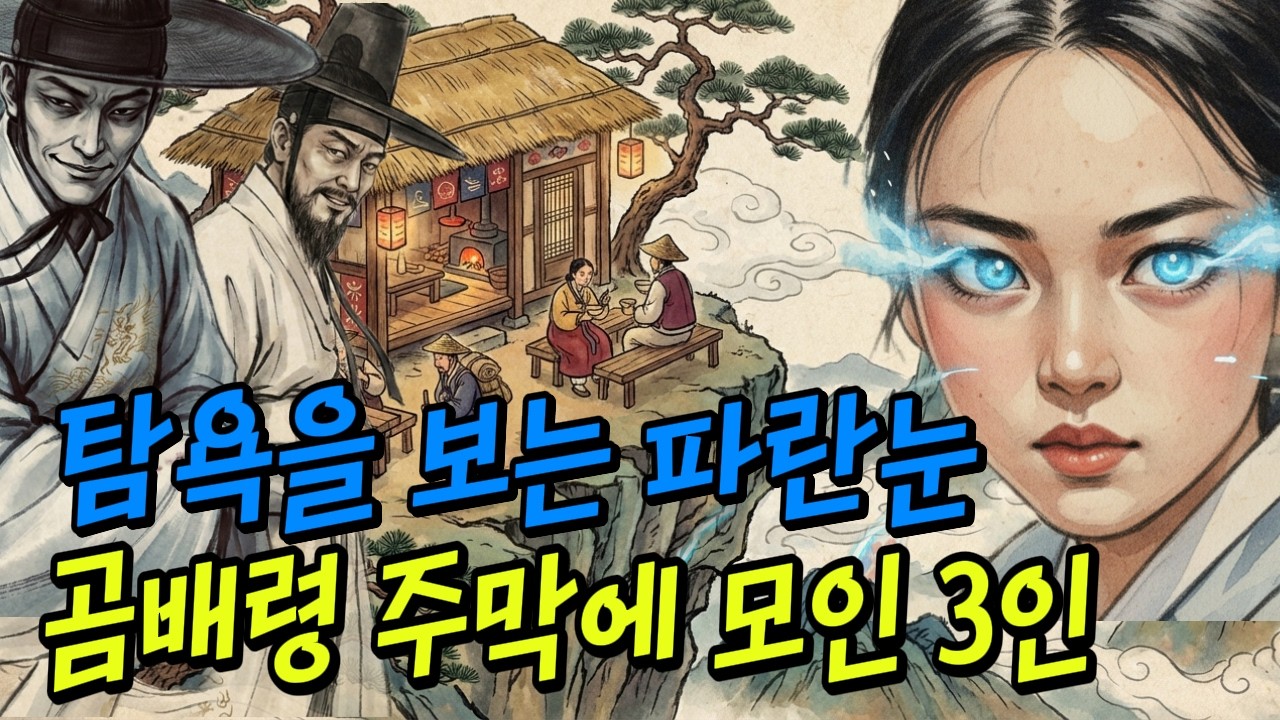 조선 팔도 잡놈들이 벌벌 떨던 곳, 파란 눈의 도깨비 처자가 운영하는 기묘한 주막의 비밀 #옛날이야기 #민담