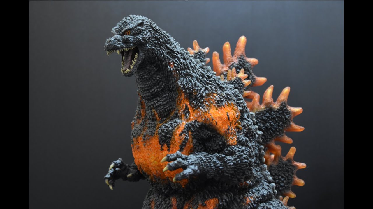 【X-PLUS】GIG Godzilla 1995 Final Battle Ver.｜Burning Godzilla｜Ryu Oyama ...
