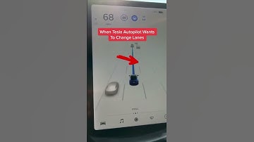 Tesla Autopilot Lane Change #teslacar #automobile #tesla #car #teslaautopilot