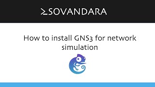How to install GNS3 for network simulation