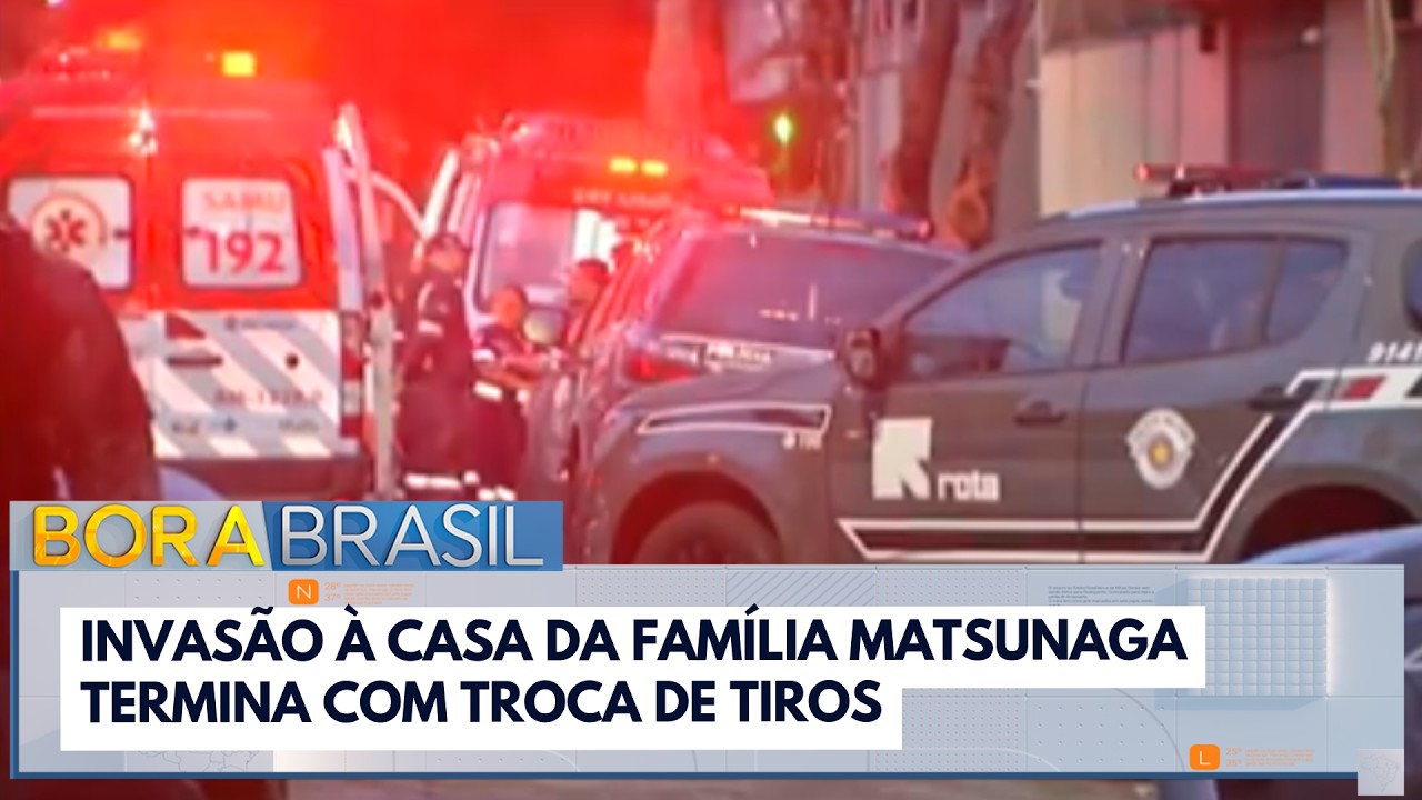 Invasão à casa da família Matsunaga termina com troca de tiros