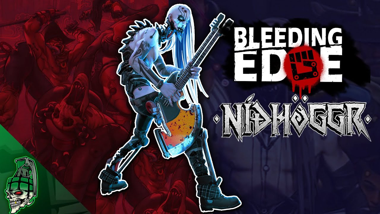 Bleeding Edge Nidhoggr - The Slashing Dashing Guitar Man | This Game Is Amazing