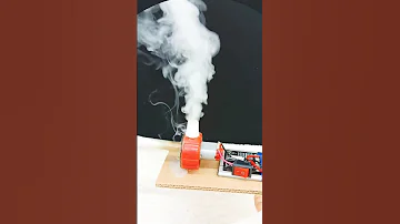 Bhole Baba Dede Smoke Machine || How To Make Smoke Machine Science Project #shorts #viral #trending