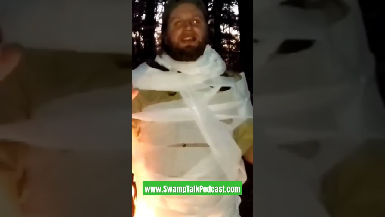 toilet paper is good for warmth #youtubeshorts #funny #comedy #survival #shorts