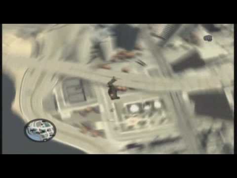 Grand Theft Auto IV- Easy Skydive Tutorial