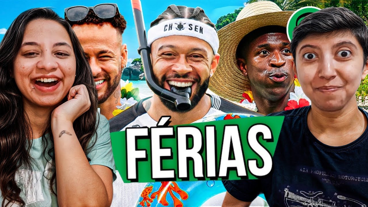 ♫ É FÉRIAS NO FUTEBOL pt.3 (e no FutParódias) | Paródia O Sol - Vitor Kley | React Futparódias