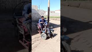 صنع سيارة بثلاث عجلات ....How to make a car with three wheels