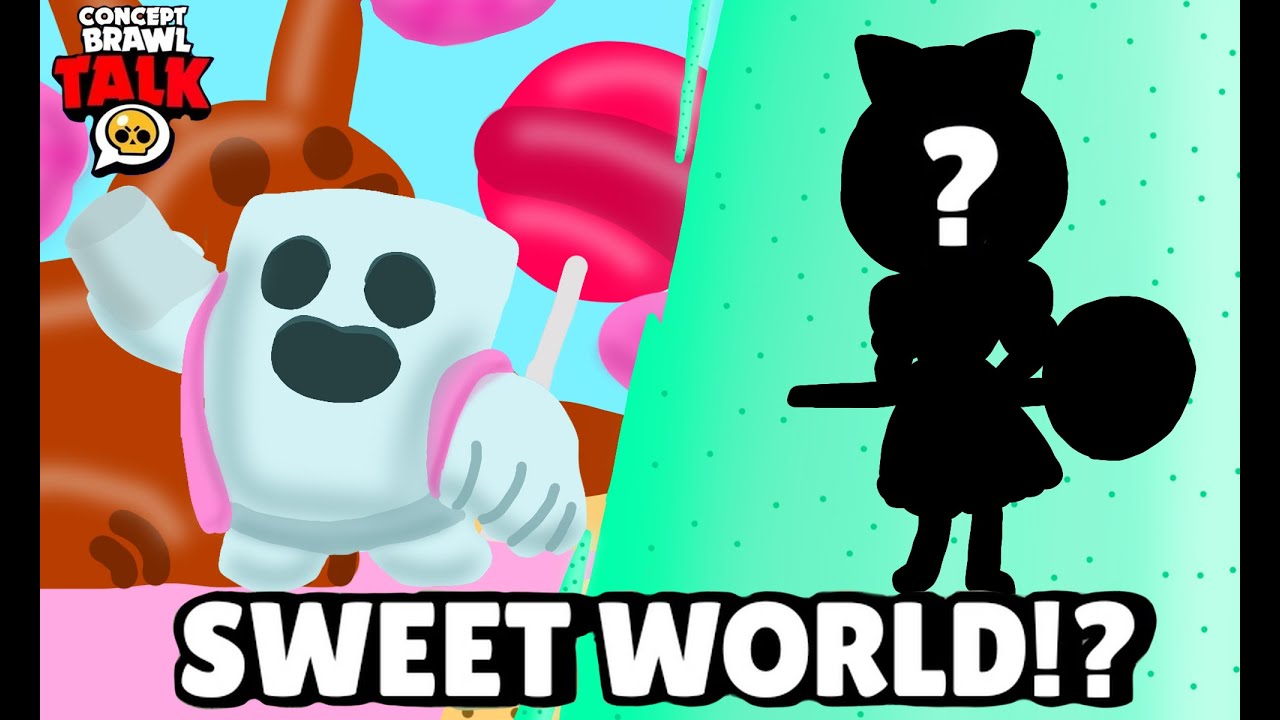 ⁣Brawl stars/ Brawl Talk concept/ SWEET WORLD!!!