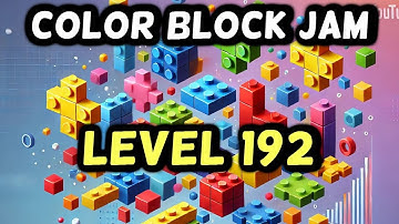 COLOR BLOCK JAM LEVEL 192 Guide How to Complete Walkthrough